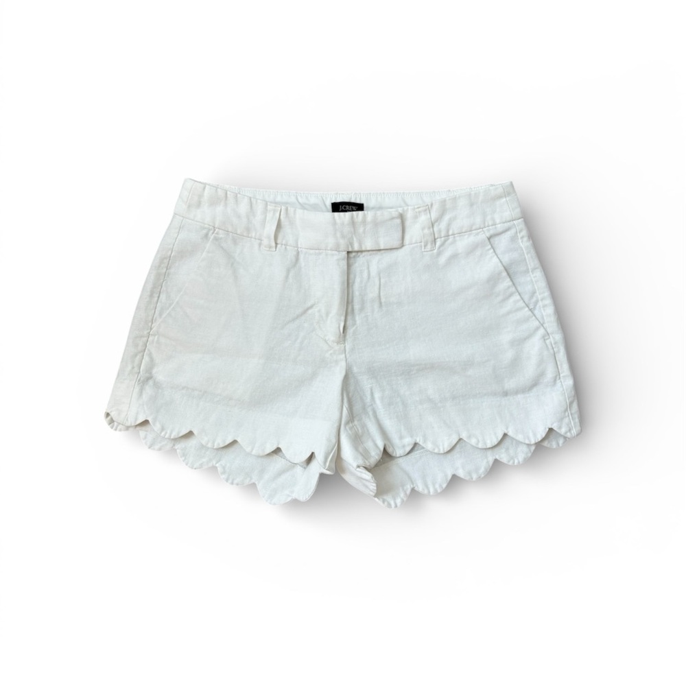 J. Crew Scalloped Shorts